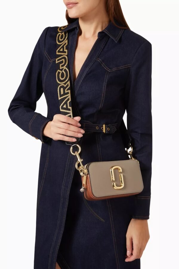 The Marc Jacobs Snapshot Cross-Body Bag taupe/Multi