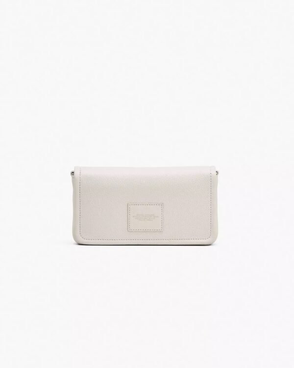 The Marc Jacobs Mini Bag Leather Cotton Silver
