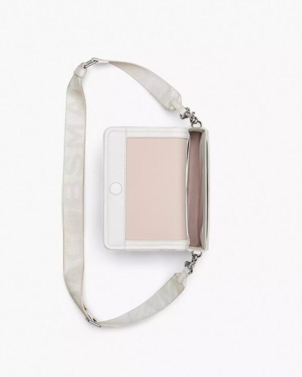 The Marc Jacobs Mini Bag Leather Cotton Silver