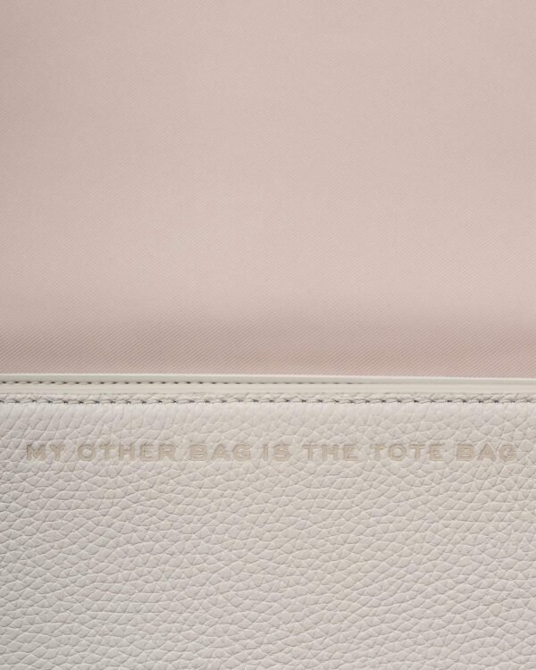 The Marc Jacobs Mini Bag Leather Cotton Silver