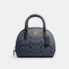 Coach Sydney Satchel In Signature Chambray Denim