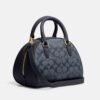 Coach Sydney Satchel In Signature Chambray Denim
