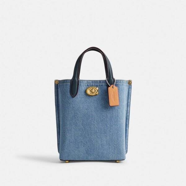Coach WILLOW TOTE 16 Denim