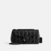 Coach Tabby Shoulder Bag 26 With Quilting Black hardware