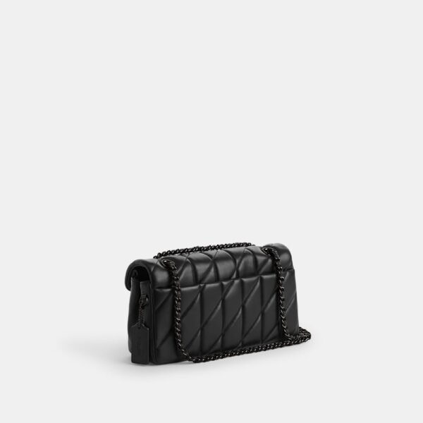 Coach Tabby Shoulder Bag 26 With Quilting Black hardware