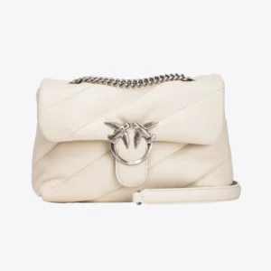 Classic Love Bag Puff Maxi Quilt WHITE+WHITE-OLD SILVER