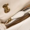 Pinko Classic Love Bag Puff Maxi Quilt WHITE WHITE-ANTIQUE GOLD