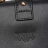 Pinko Micro Love Bag One Simply BLACK-ANTIQUE GOLD