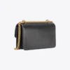 Pinko Mini Love Bag One Simply BLACK-ANTIQUE GOLD