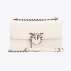 Classic Love Bag One Simply WHITE WHITE-ANTIQUE SILVER