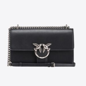 Classic Love Bag One Simply BLACK-ANTIQUE SILVER