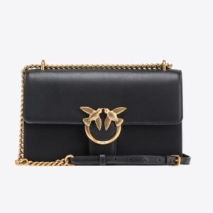 Classic Love Bag One Simply BLACK-ANTIQUE GOLD