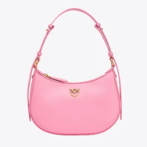 Mini Love Bag Half Moon Simply MARINE PINK-ANTIQUE GOLD