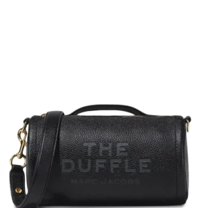 The Marc Jacobs Leather Duffle Bag Black