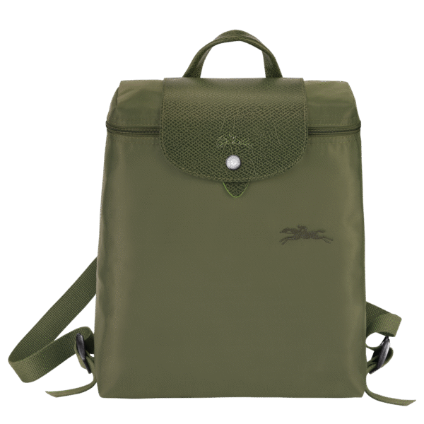 Longchamp Le Pliage Green M Backpack Forest