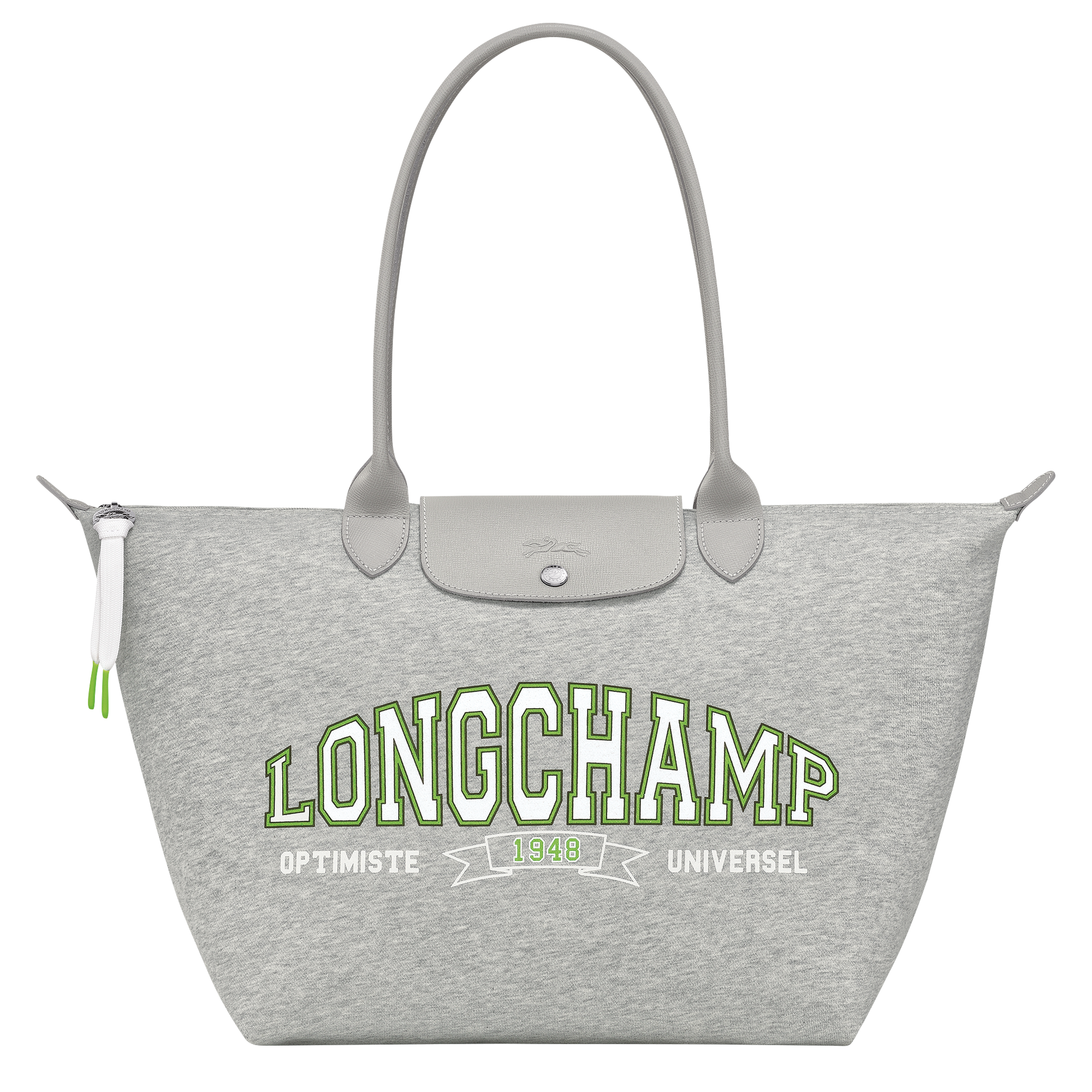 Le Pliage Collection University L Tote bag Grey