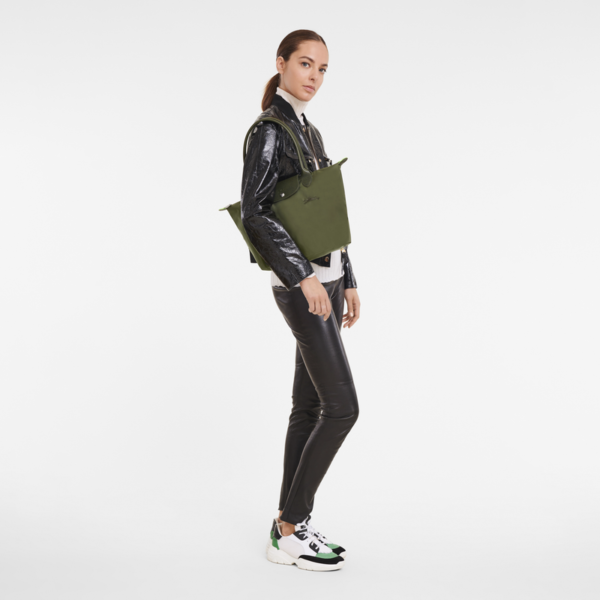 Longchamp Le Pliage Green M Tote bag Forest