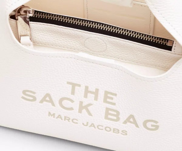 MJI_2F3HSH020H01_100_F8F8F8_1-1_ALT4 The Marc Jacobs Mini Sack Bag White