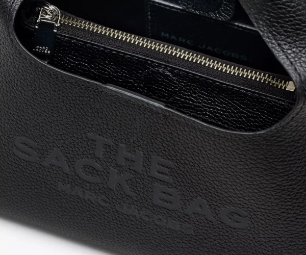 MJI_2F3HSH020H01_990_F8F8F8_1-1_ALT4 The Marc Jacobs Mini Sack Bag Tonal Black