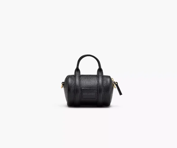 The Marc Jacobs Leather Nano Duffle Crossbody Black