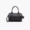 The Marc Jacobs Leather Mini Duffle Bag Black