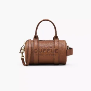 The Marc Jacobs Leather Mini Duffle Bag Argan Oil