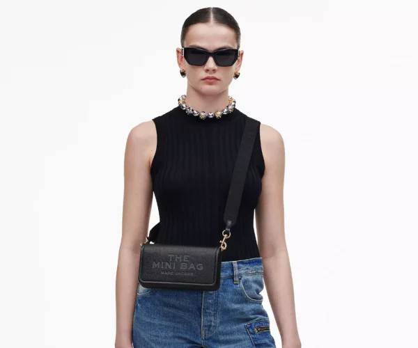 MJI_2S4SMN080S02_001_F8F8F8_1-1_ALT1 The Marc Jacobs Mini Bag Leather Black