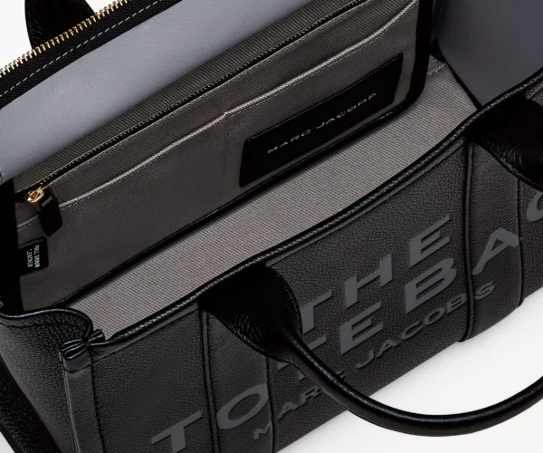 MJI_H004L01PF21_001_F8F8F8_1-1_ALT5 The Marc Jacobs Medium Tote Bag Leather Black