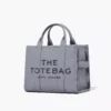 The Marc Jacobs Medium Tote Bag Leather Wolf Grey