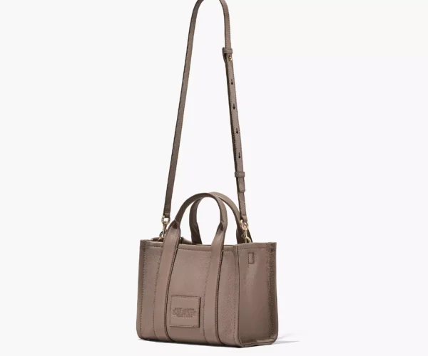 MJI_H004L01PF21_055_F8F8F8_1-1_ALT2 The Marc Jacobs medium Tote Bag Leather Cement
