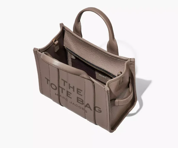 MJI_H004L01PF21_055_F8F8F8_1-1_ALT6 The Marc Jacobs medium Tote Bag Leather Cement