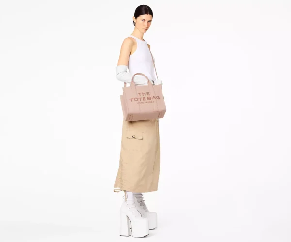 The Marc Jacobs Medium Tote Bag Leather Rose