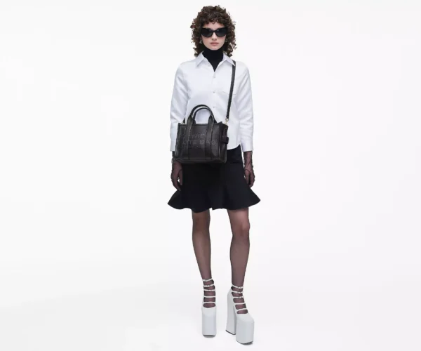 The Marc Jacobs Small Tote Bag Leather Black