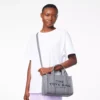 The Marc Jacobs Small Tote Bag Leather Wolf Grey
