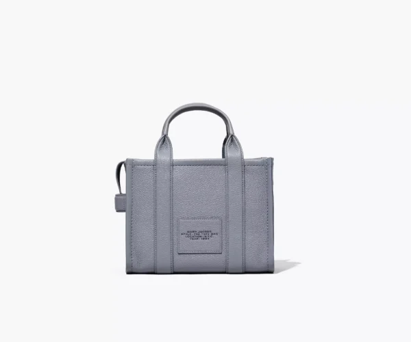 The Marc Jacobs Small Tote Bag Leather Wolf Grey