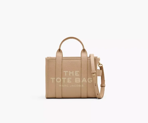 The Marc Jacobs Small Tote Bag Leather Camel