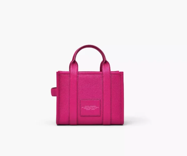 The Marc Jacobs Small Tote Bag Leather Lipstick Pink