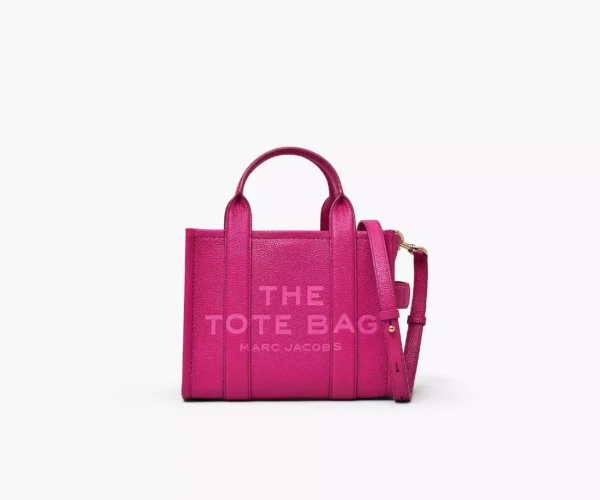The Marc Jacobs Small Tote Bag Leather Lipstick Pink