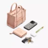 The Marc Jacobs Crossbody Tote Bag Leather Wolf Grey