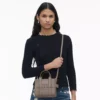 The Marc Jacobs Crossbody Tote Bag Leather Cement