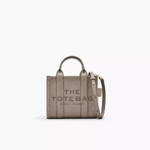 The Marc Jacobs Crossbody Tote Bag Leather Cement