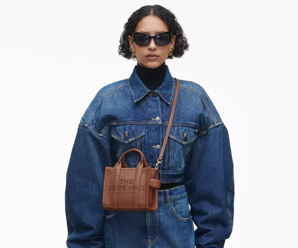 The Marc Jacobs Crossbody Tote Bag Leather Argan Oil