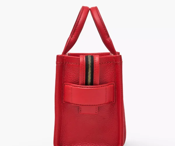 The Marc Jacobs Crossbody Tote Bag Leather True Red