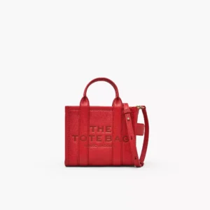 The Marc Jacobs Crossbody Tote Bag Leather True Red