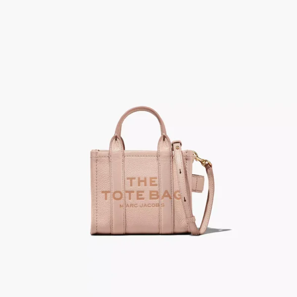 The Marc Jacobs Crossbody Tote Bag Leather Rose