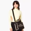 The Marc Jacobs Small Tote Bag Jacquard Black