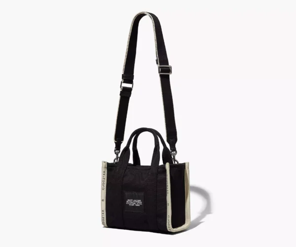 The Marc Jacobs Small Tote Bag Jacquard Black