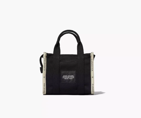 The Marc Jacobs Small Tote Bag Jacquard Black