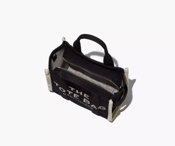 The Marc Jacobs Small Tote Bag Jacquard Black