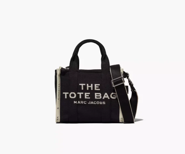 The Marc Jacobs Small Tote Bag Jacquard Black